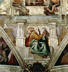 Sixtinische Kapelle Decke (Detail)